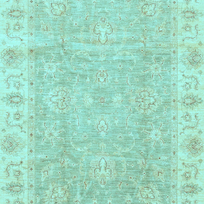 Oriental Light Blue Traditional Rug, abs3505lblu