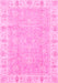 Oriental Pink Traditional Rug, abs3505pnk