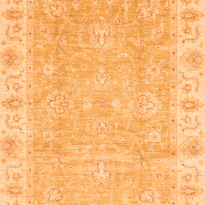 Oriental Orange Traditional Rug, abs3505org