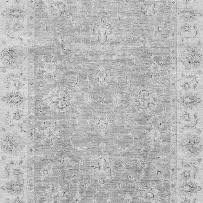 Machine Washable Oriental Gray Traditional Rug, wshabs3505gry