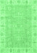 Oriental Emerald Green Traditional Rug, abs3505emgrn