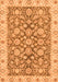 Oriental Orange Traditional Rug, abs3506org