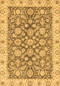 Oriental Brown Traditional Rug, abs3506brn