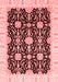 Oriental Red Traditional Area Rugs