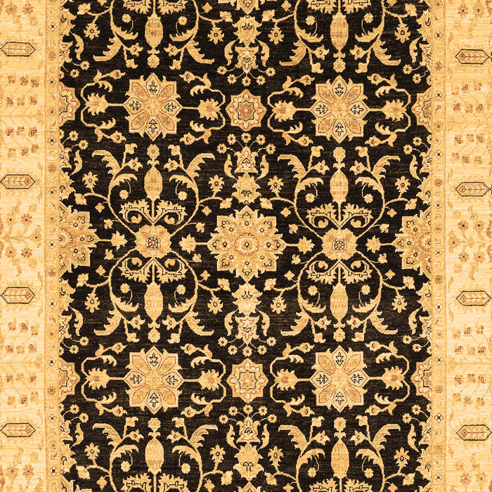 Oriental Brown Traditional Rug, abs3507brn
