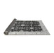 Sideview of Oriental Gray Traditional Rug, abs3507gry