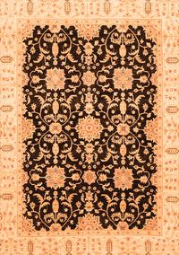 Oriental Orange Traditional Rug, abs3507org