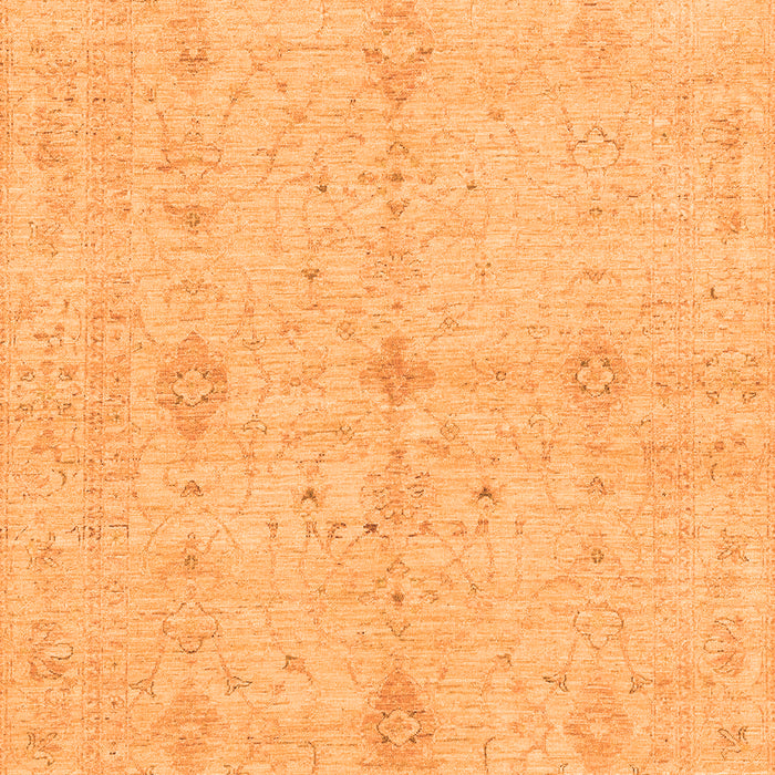 Machine Washable Abstract Orange Modern Area Rugs, wshabs3508org