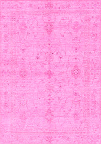 Abstract Pink Modern Rug, abs3508pnk