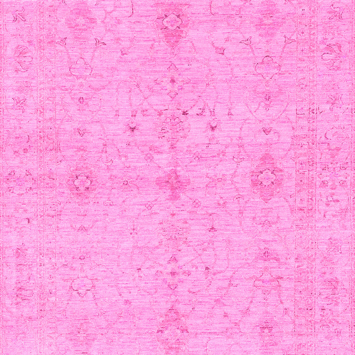 Machine Washable Abstract Pink Modern Rug, wshabs3508pnk