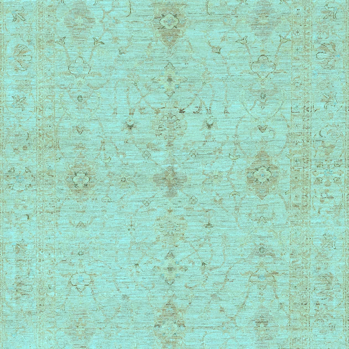 Abstract Light Blue Modern Rug, abs3508lblu