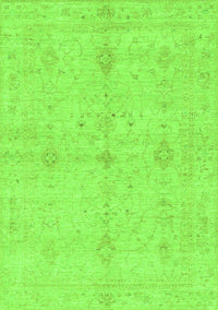 Abstract Green Modern Rug, abs3508grn