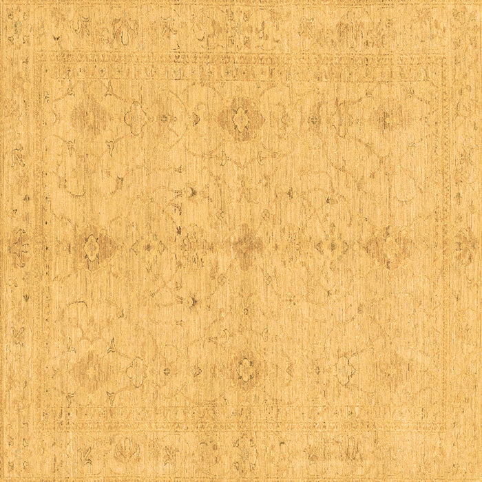 Square Abstract Brown Modern Rug, abs3508brn