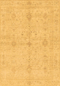 Abstract Brown Modern Rug, abs3508brn