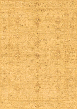 Abstract Brown Modern Rug, abs3508brn