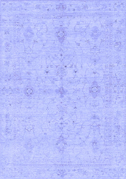 Abstract Blue Modern Rug, abs3508blu