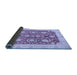 Sideview of Oriental Blue Traditional Rug, abs3509blu