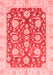 Oriental Red Traditional Area Rugs