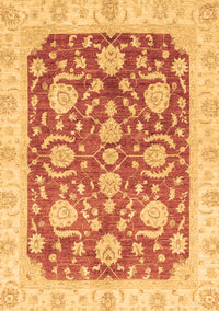 Oriental Brown Traditional Rug, abs3509brn