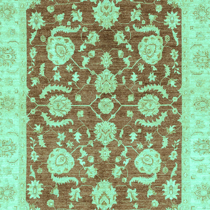 Oriental Turquoise Traditional Rug, abs3509turq