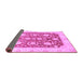 Sideview of Oriental Purple Traditional Rug, abs3509pur