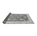 Sideview of Oriental Gray Traditional Rug, abs3509gry