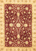 Abstract Brown Modern Rug, abs350brn