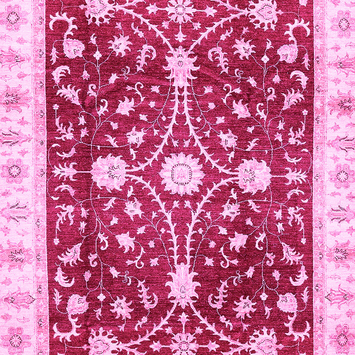 Machine Washable Abstract Pink Modern Rug, wshabs350pnk