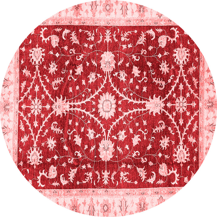 Abstract Red Modern Rug, abs350red