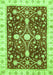 Abstract Green Modern Rug, abs350grn