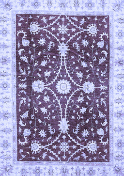 Abstract Blue Modern Rug, abs350blu