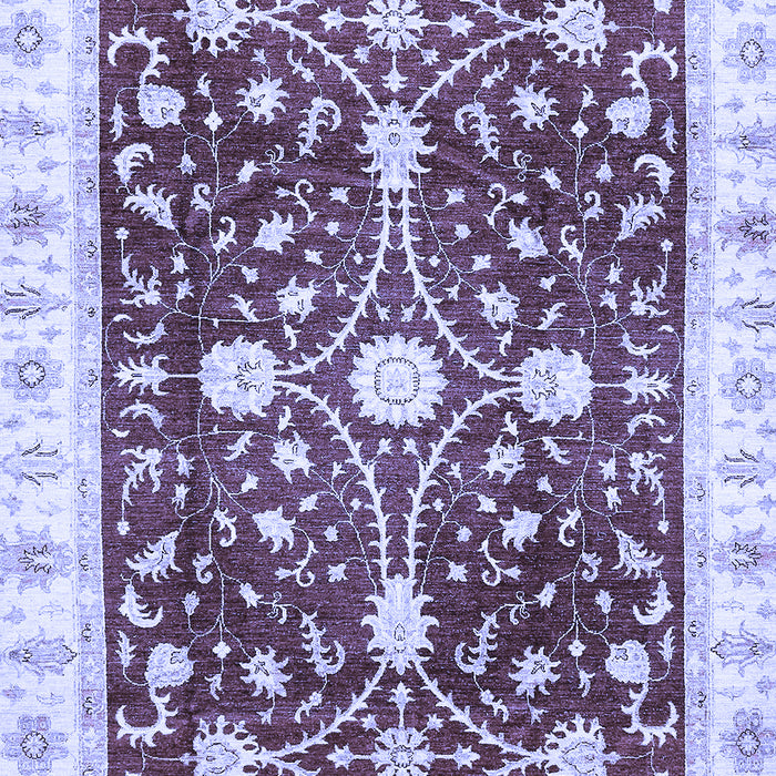 Abstract Blue Modern Rug, abs350blu