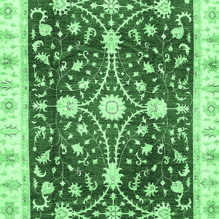 Abstract Emerald Green Modern Rug, abs350emgrn