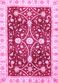 Abstract Pink Modern Rug, abs350pnk