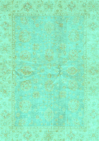 Oriental Turquoise Traditional Rug, abs3510turq