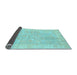 Sideview of Oriental Light Blue Traditional Rug, abs3510lblu