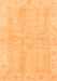 Oriental Orange Traditional Rug, abs3510org
