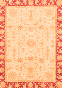 Oriental Orange Traditional Rug, abs3511org