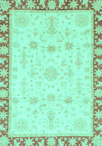 Oriental Turquoise Traditional Rug, abs3511turq