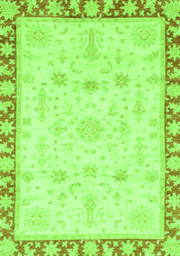 Oriental Green Traditional Rug, abs3511grn