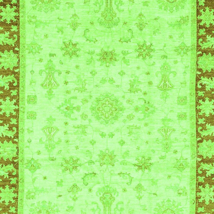Oriental Green Traditional Rug, abs3511grn