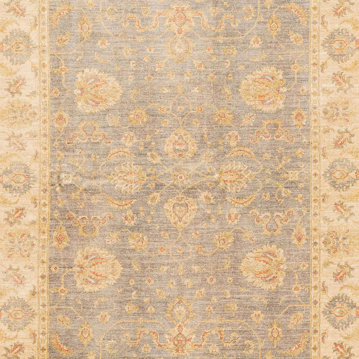 Machine Washable Abstract Yellow Rug, wshabs3512