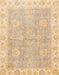 Abstract Yellow Oriental Rug, abs3512