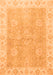 Oriental Orange Traditional Rug, abs3512org