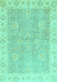 Oriental Turquoise Traditional Rug, abs3512turq