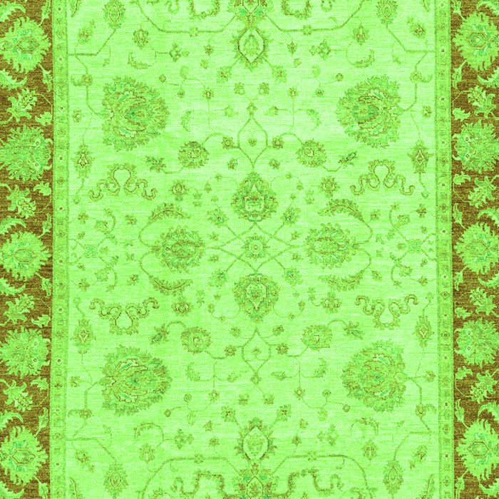 Oriental Green Traditional Rug, abs3513grn