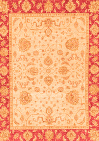 Oriental Orange Traditional Rug, abs3513org