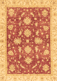 Oriental Brown Traditional Rug, abs3514brn