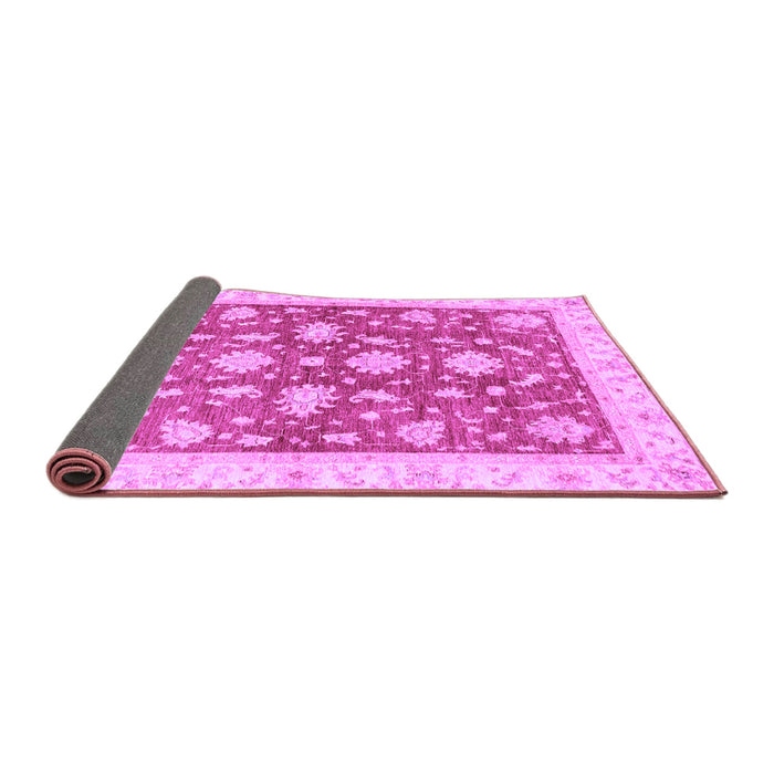 Sideview of Oriental Purple Traditional Rug, abs3514pur