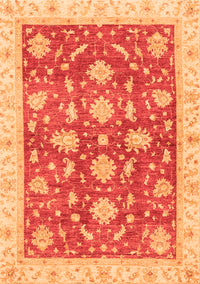 Oriental Orange Traditional Rug, abs3514org